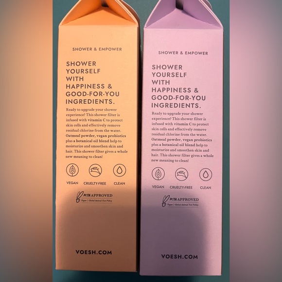 2 pack VITAMIN C SHOWER FILTERS 
LAVENDER LAND & CITRUS CRUSH - NEW IN BOX - Picture 5 of 15